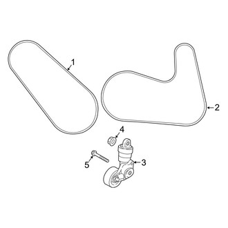 Mazda OE - Cooling - Belts & Pulleys
