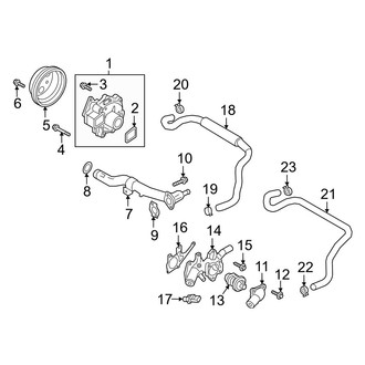 Mazda OE - Cooling - Water Pump