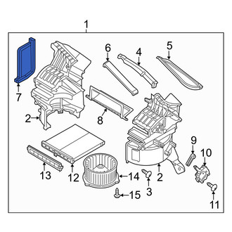 Mazda OE - HVAC Blower Case Gasket