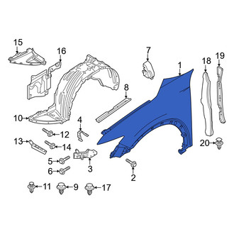 Mazda OE - Front Left Fender