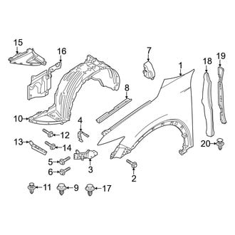 Mazda OE - Fender & Components