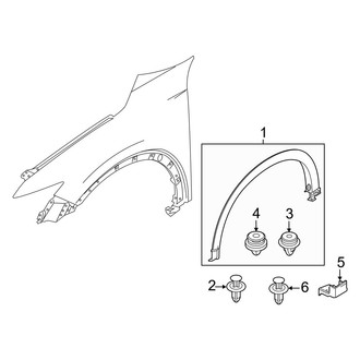 Mazda OE - Fender - Exterior Trim