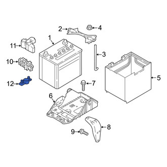 Mazda OE - Battery Cable Terminal End