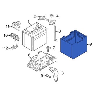 Mazda OE - Battery Box