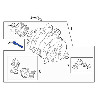 Mazda OE - Lower Alternator Bracket Bolt
