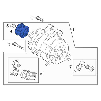 Mazda OE - Alternator Pulley