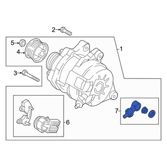 Mazda OE - Alternator Connector