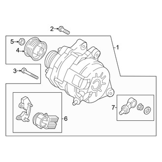 Mazda OE - Electrical - Alternator