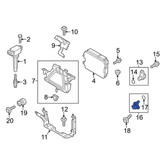 Mazda OE - Engine Camshaft Position Sensor