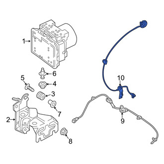 Mazda OE - Front ABS Wheel Speed Sensor