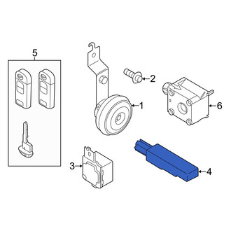 Mazda OE - Rear Keyless Entry Antenna