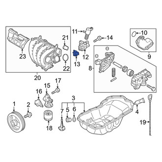 Mazda OE - Engine Variable Valve Timing (VVT) Solenoid Gasket