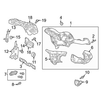 Mazda OE - Exhaust System - Manifold