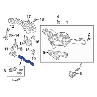Mazda OE - Exhaust Manifold Gasket