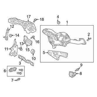 Mazda OE - Exhaust System - Manifold