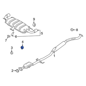 Mazda OE - Exhaust System Hanger