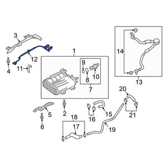 Mazda OE - Vapor Canister Purge Solenoid Connector