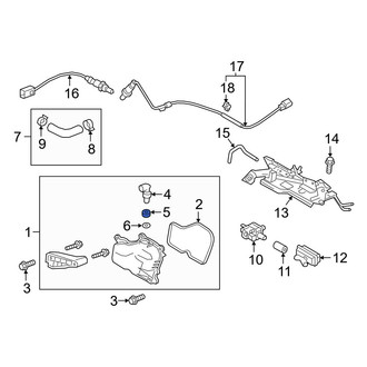 Mazda OE - PCV Valve Grommet