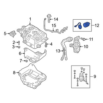 Mazda OE - Diesel Exhaust Fluid (DEF) Filler Pipe Cap