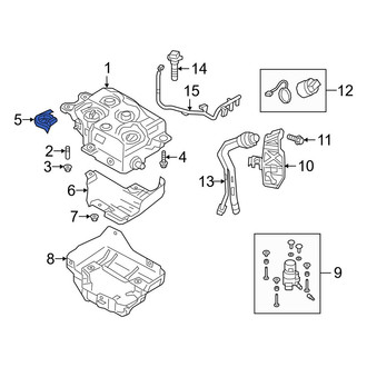 Mazda OE - Diesel Exhaust Fluid (DEF) Tank Insulator