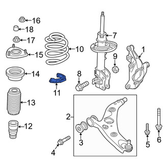 Mazda OE - Front Coil Spring Insulator