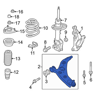 Mazda OE - Front Left Suspension Control Arm