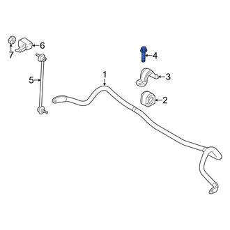 Mazda OE - Suspension Stabilizer Bar Bracket Bolt