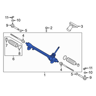 Mazda OE - Rack and Pinion Assembly