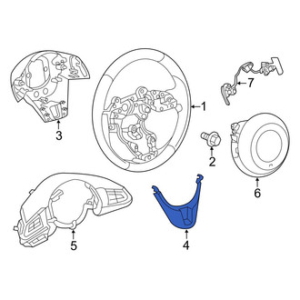 Mazda OE - Front Steering Wheel Trim