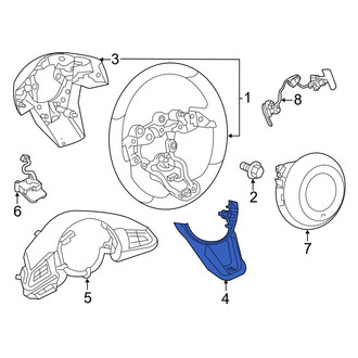 Mazda OE - Front Steering Wheel Trim