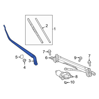 Mazda OE - Front Left Wiper Arm