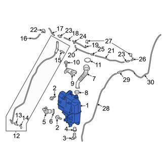 Mazda OE - Washer Fluid Reservoir