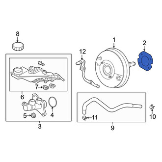 Mazda OE - Brake Master Cylinder Gasket
