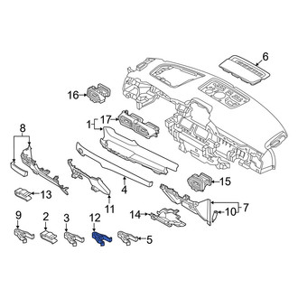 Mazda OE - Door Interior Trim Panel Retainer
