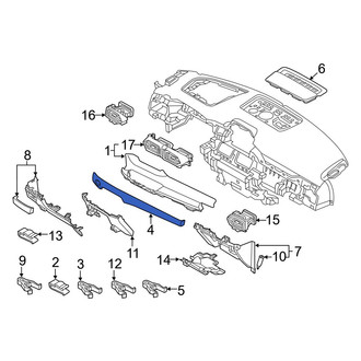 Mazda OE - Instrument Panel Trim Panel