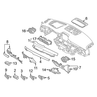 Mazda OE - Instrument Panel Components