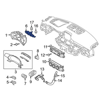 Mazda OE - Driver Information Display Switch
