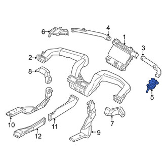 Mazda OE - Front Right Dashboard Air Vent