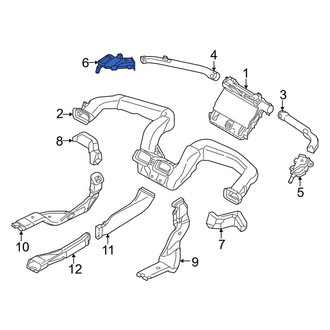 Mazda OE - Front Left Dashboard Air Vent