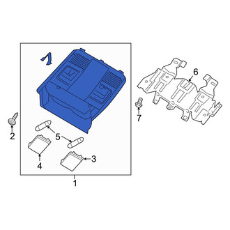 Mazda OE - Upper Overhead Console