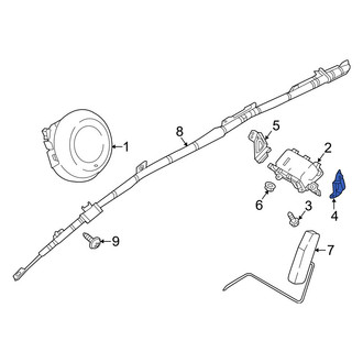 Mazda OE - Right Instrument Panel Air Bag Bracket
