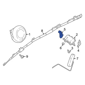 Mazda OE - Left Instrument Panel Air Bag Bracket