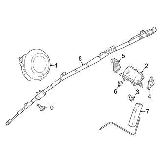 Mazda OE - Restraint Systems - Air Bag Components (Air Bags)