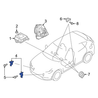 Mazda OE - Front Air Bag Impact Sensor