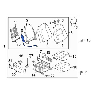 Mazda OE - Front Right Seat Air Bag