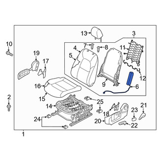Mazda OE - Front Left Seat Air Bag