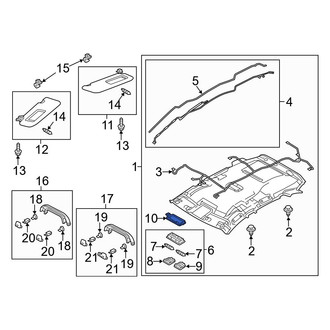 Mazda OE - Roof Bezel