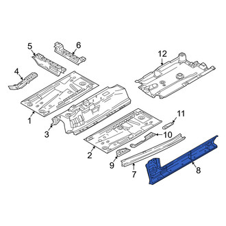 Mazda OE - Left Floor Sill