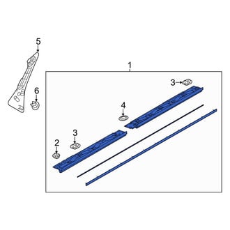 Mazda OE - Right Rocker Panel Guard