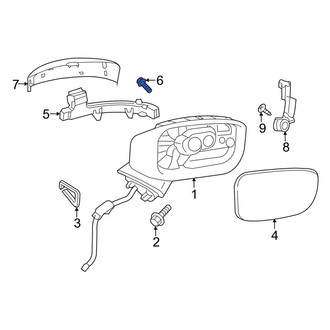 Mazda OE - Park Assist Camera Screw